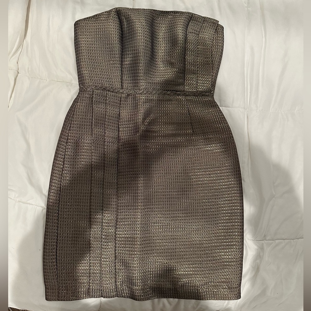 Max and Cleo strapless dress